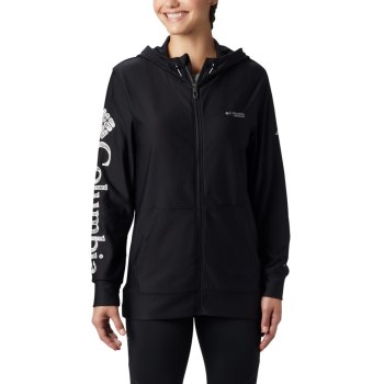 Columbia Ženske Jakne - Trinity Trail Fleece Full Zip Crne | TCUG-94327